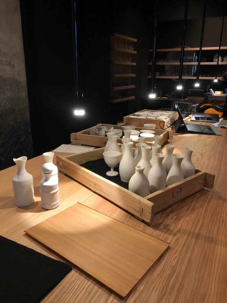 Studio Cúze x Sake 36 sake ceramics exhibition handmade pieces