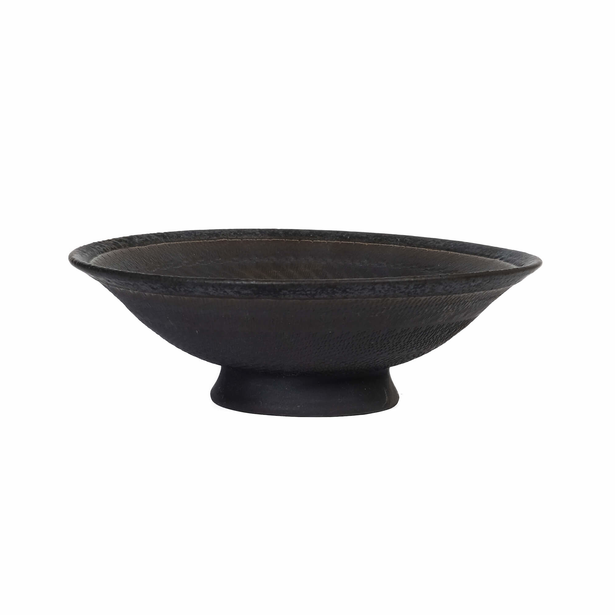Helice Dusk black bowl